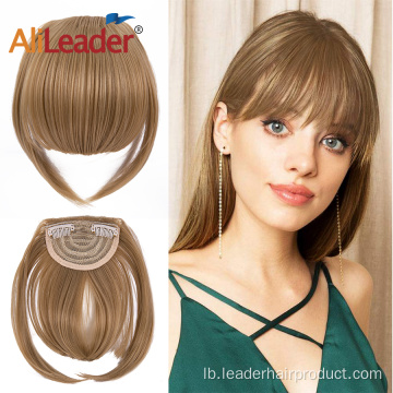 Synthetesch Bang Hairpieces Natural Hoer Topper Mat Bangs